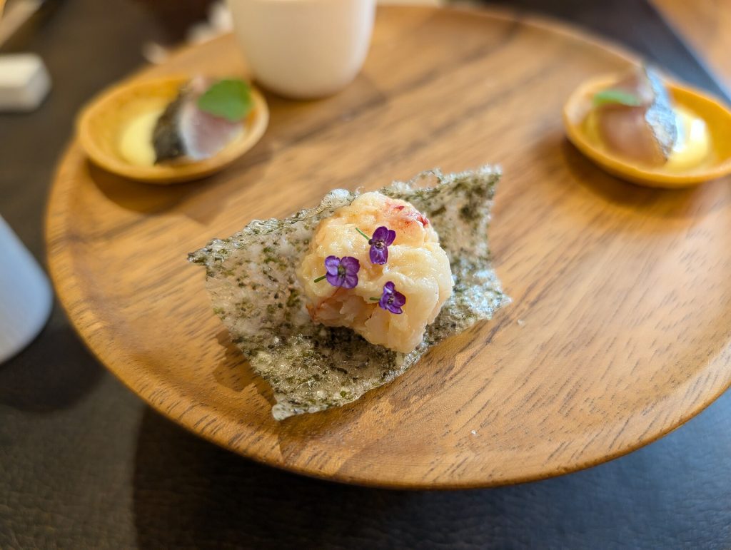 Small amuse-bouche course