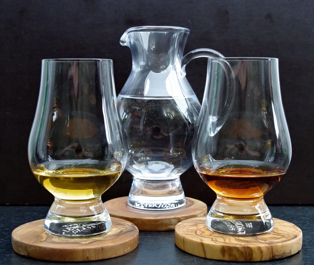 Whisky in a tasting glass