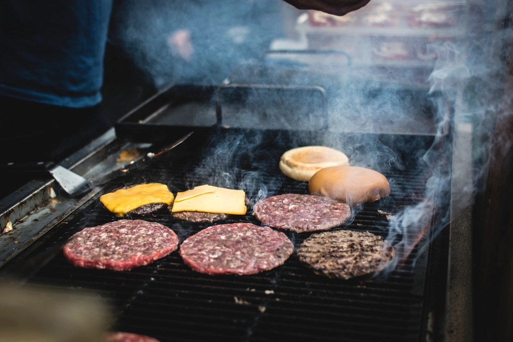 beef burger bbq grill
