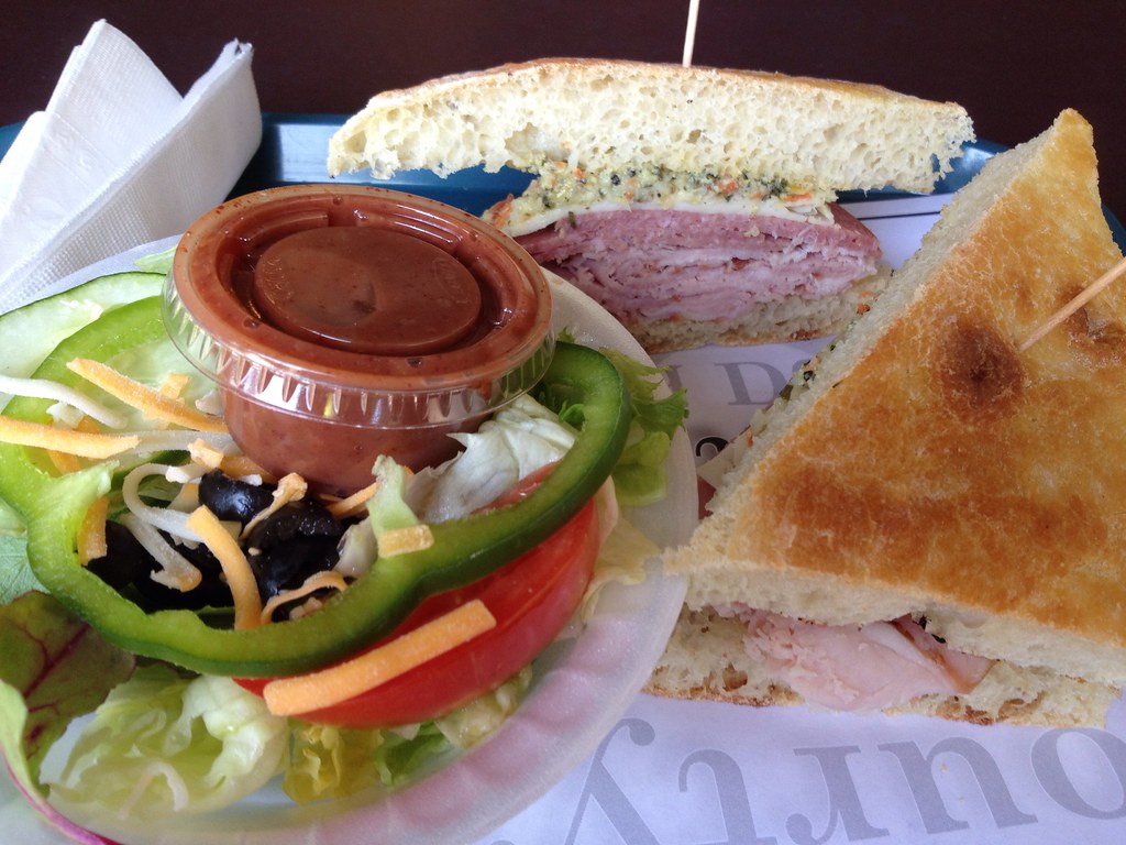 Muffuletta sandwich, a New Orleans classic