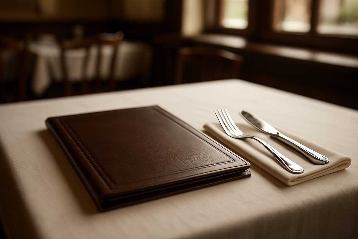 What Restaurant Menu Covers Tell You Before You Order